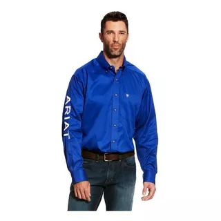 Camisa Caballero Ariat Original 4234 Azul