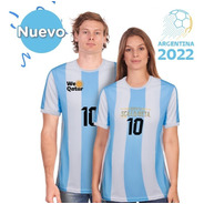 Camiseta Selección Argentina Genérica Con Tu Logo