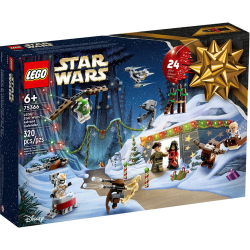 Lego Star Wars Calendario De Adviento 2023 75366 - 320pz Cantidad De Piezas 320