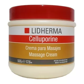 Celluporine X 500 Lidherma Crema Celulitis Masajes Tipo De Envase Pote Fragancia Na Tipos De Piel Tdo Tipo