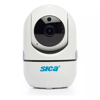 Camara Ip Movil Wifi Sica Color Blanco