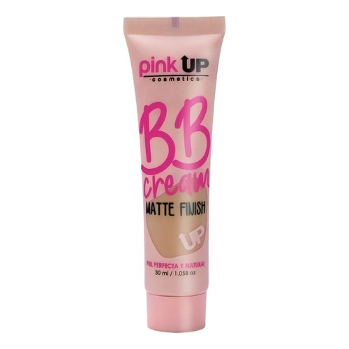 Bb Cream Matte Finish Pink Up Con Color Para Hombre Y Mujer Tono Medium