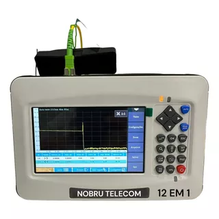 Otdr 12 Em 1 Smart Alcance De 100km Frequências 1310/1550