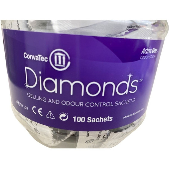 Diamonds Gelificante Antiolor C/100pzas Convatec Ref.420791