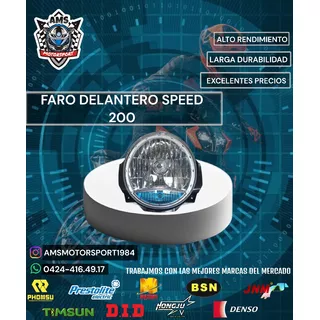 Faro Delantero Speed 200