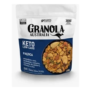 Granola Vegana Hart's Natural Keto Paçoca - 300g