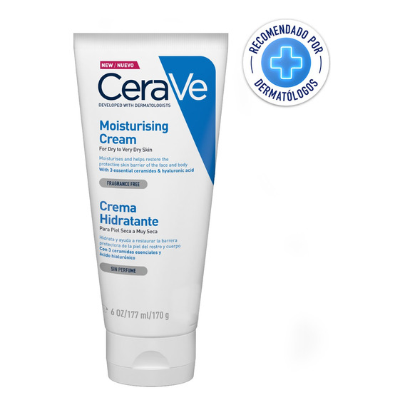 Crema Hidratante Cerave Para Piel Seca A Muy Seca