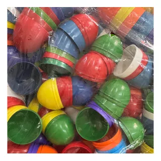 Huevos De Pascua 100 Pza Huevos Plastico Colores