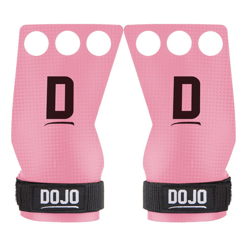 Calleras De Carbono Rosa Para Crossfit Y Gimnasia - Dojo Talle S