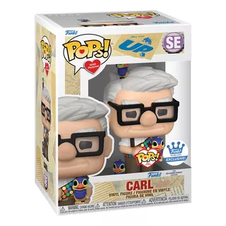 Funko Pop Carl #se Funkoshop W/ Baby Snipes Up Pixar