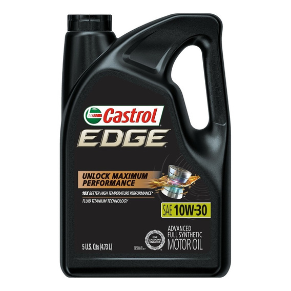 Aceite Castrol Edge 10w-30 Sintetico 4.73 Litros