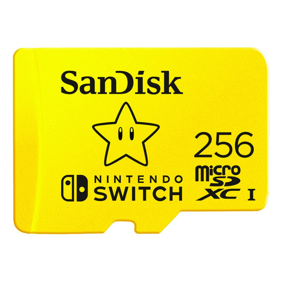 Sandisk Memoria Micro Sd 256gb 4k Nintendo Switch 
