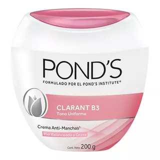 Crema Facial Clarant B3 Piel Balanceada A Grasa Pond's 200g