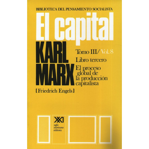 El Capital - Tomo Iii Vol.viii