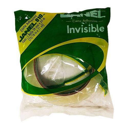 Cinta Adhesiva Janel Invisible 810 En Bolsa 18mmx33m /v