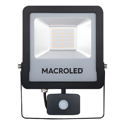 Macroled Proyector Con Sensor De Movimiento 50w