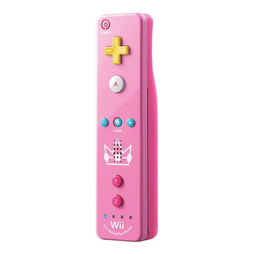 Control joystick inalámbrico Nintendo Wii Remote Plus peach