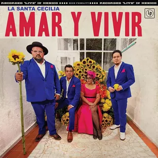 La Santa Cecilia Amar Y Vivir Disco Cd + Dvd Versión Del Álbum Estándar