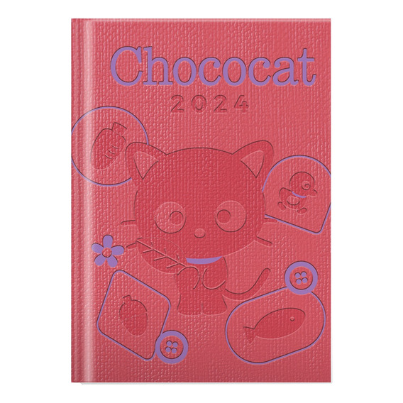 Agenda 2024 Diaria Chococat Con Hoja De Stickers Danpex