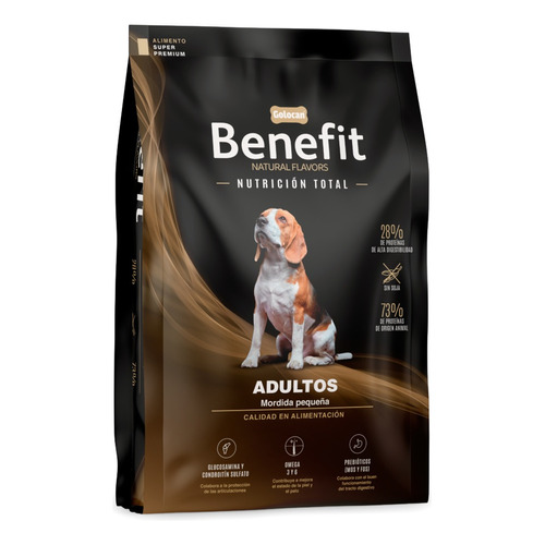 Alimento Benefit Para Perro Adulto De Raza Mediana X 3 Kg