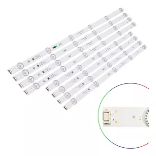 Kit Leds Para 55uj6200, 55lj5400 (8 Tiras) - Aluminio Promo*