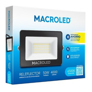 Reflector Led 50w Macroled Frío Nuevo Modelo +ahorro Ip65