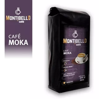 Café Tostado En Grano O Molido Montibello Moka 500gr