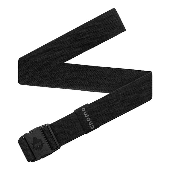 Cinturon Elasticado Kili Gnomo Color Negro Diseño De La Tela Lisa Talla Osfm
