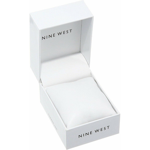 Nine West ® Reloj De Mano Mujer Acero Aleado 34mm 2224nvrg Color de la correa Rosa dorado Color del bisel Rosa dorado Color del fondo Azul