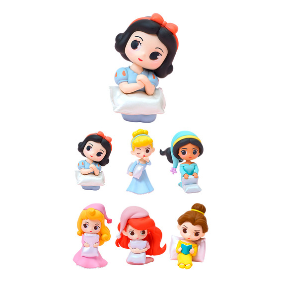 Miniso Blind Box Disney Princesas Llavero 17x6 Cm