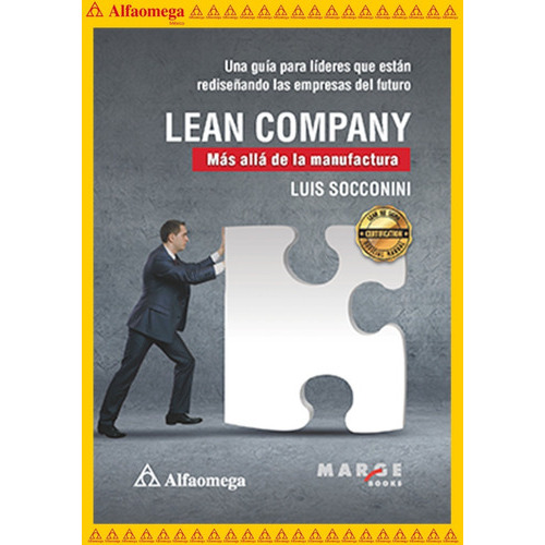 Lean Company - Más Allá De La Manufactura, De Socconini, Luis. Editorial Alfaomega Grupo Editor, Tapa Blanda, Edición 1 En Español, 2020