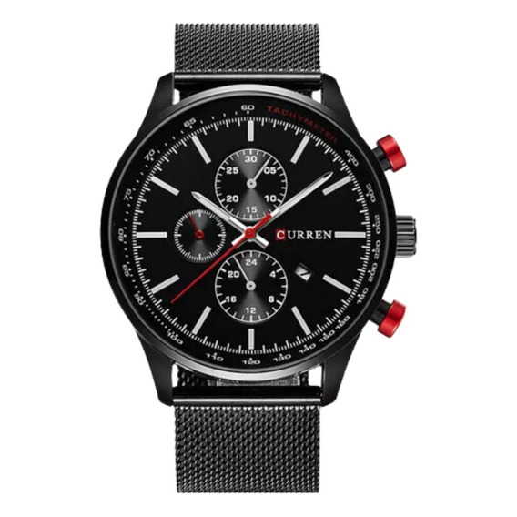 Reloj Para Hombre Curren Krea7801ga Negro