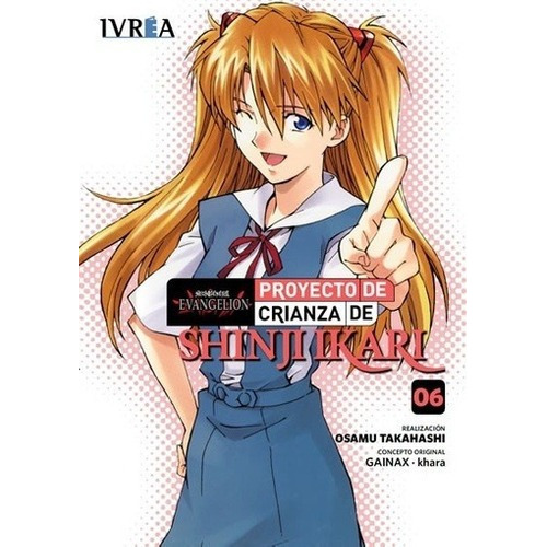 Evangelion Proyecto Crianza Shinji Ikari 06, De Osamu Takahashi. Editorial Ivrea En Español