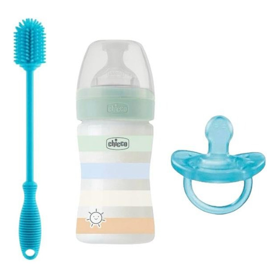 Set Bebé Rn Chicco Avent + 1 Chup Soft + Cep Limpia Mamadera