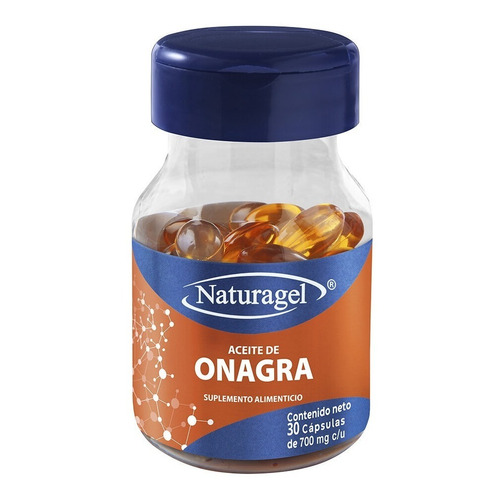 Aceite De Onagra 700 Mg C/30 Cápsulas Naturagel Sabor Capsulas