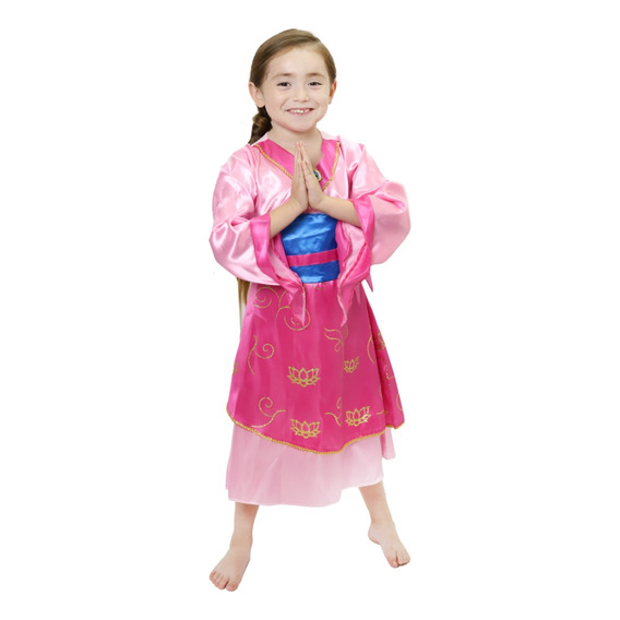 Disfraz Princesa Mulan Disney Deluxe Niña