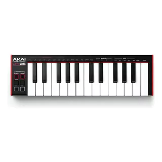 Controlador Midi Usb 25 Teclas Sensitivas Akai Lpk25