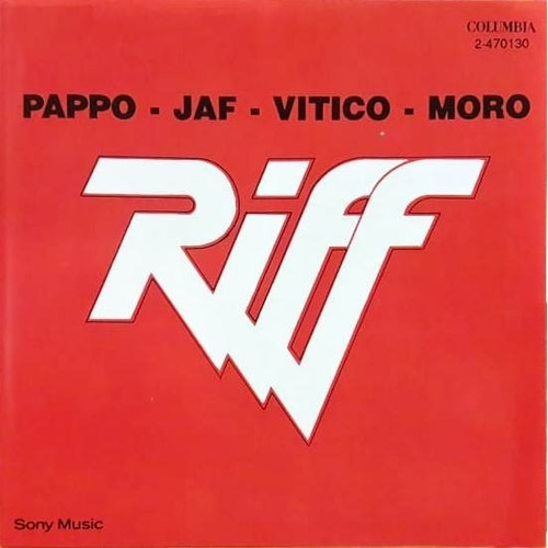 Riff Pappo Jaf Vitico Moro Cd Nuevo