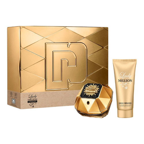 Set Lady Million Fabulous Paco Rabanne 2pz 80ml Edp Spray