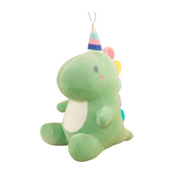 Peluche De Dinosaurio De Cumpleaños 30cm De Alta Calidad