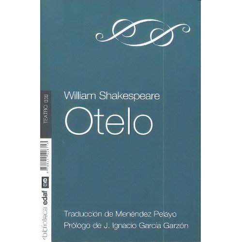 Otelo, De Shakespeare, William. Editorial Edaf, S.l., Tapa Blanda En Español