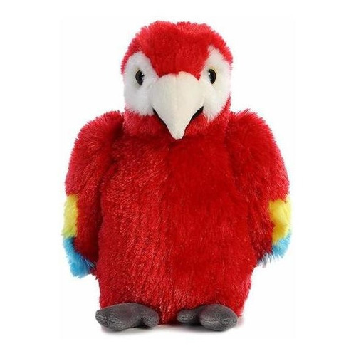 Peluche Aurora Mini Flopsie Guacamayo Escarlata De 20.32cm