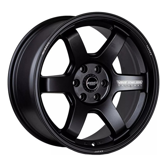 Llantas 18x8.5 6x114.3 Et20  Rays Black 6181 (set 4 Llantas)