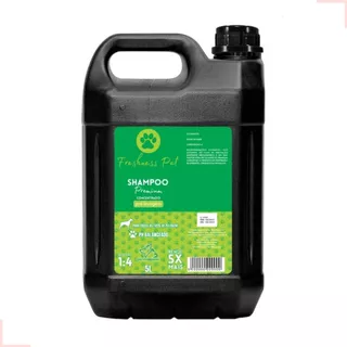 Shampoo Premium Concentrado Pré Lavagem 5l Freshness Pet