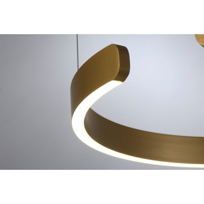 Colgante Led Tokio 42w Brushed Gold Dimerizable Puro