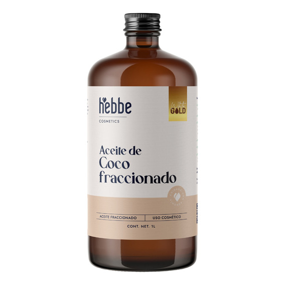 Aceite De Coco Fraccionado (líquido) Uso Cosmético 1 Litro