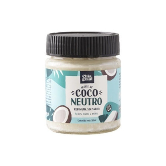 Aceite De Coco Neutro  Chia Graal 180g