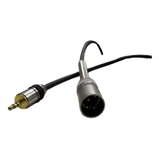 Cable Xlr Canon Macho A Plug 3.5mm 3 Metros