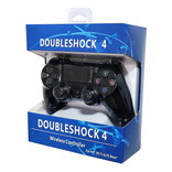 Controle Ps4 Joystick Sem Fio Wireless Recarregável Preto