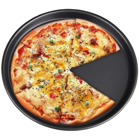 Asadera Alta 29 Cm Kit Promo 3  Pizza Carbono Antiadherente